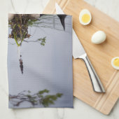 Keukenhanddoeken van Nesting Loon (Quarter Fold)