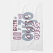 Keukenhanddoeken van OUZO (Verticaal)