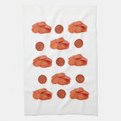 keukenhanddoeken van Pepperoni (Verticaal)