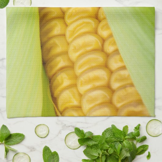 keukenhanddoeken van vers Korn (Gevouwen)