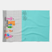 Keukenhanddoeken voor atoompalmen Stewardess Kitch (Horizontaal)