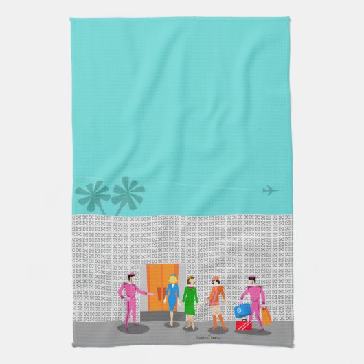 Keukenhanddoeken voor atoompalmen Stewardess Kitch (Verticaal)