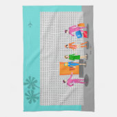 Keukenhanddoeken voor atoompalmen Stewardess Kitch (Verticaal)