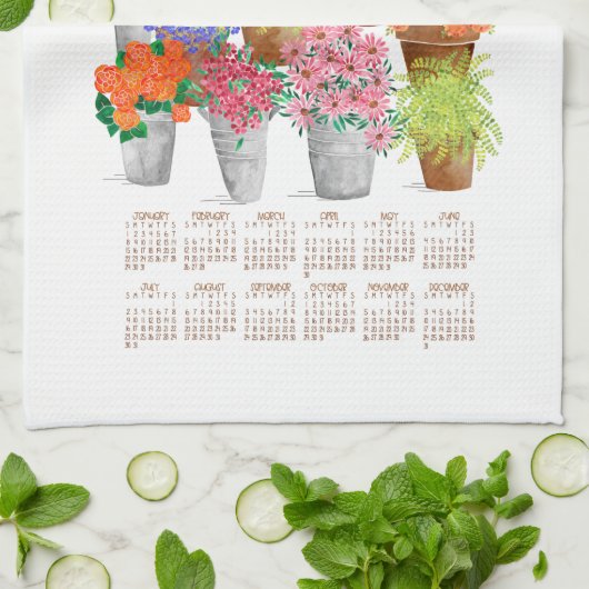 Keukenhanddoeken voor bloem (Gevouwen)