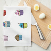 keukenhanddoeken voor cupcake (Quarter Fold)