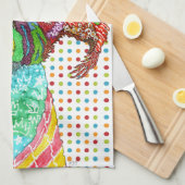 Keukenhanddoeken voor de korte terrier gemengd met (Quarter Fold)