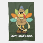 Keukenhanddoeken voor de Thanksgiving van kalkoene (Verticaal)