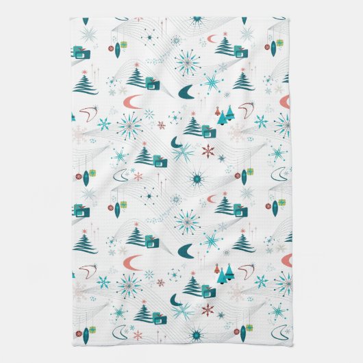 Keukenhanddoeken voor doorgewinterde kerst (Verticaal)