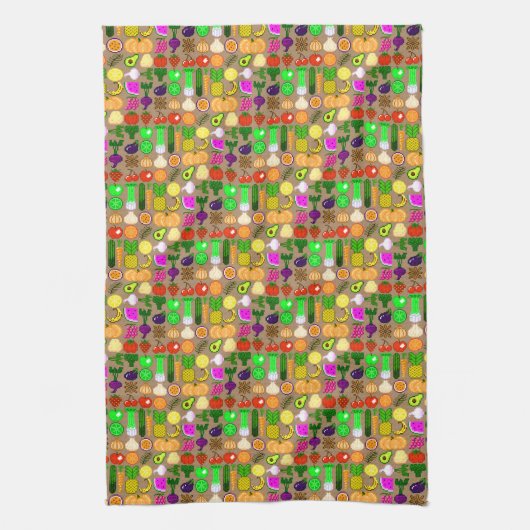 Keukenhanddoeken voor fruit en groenten (Verticaal)