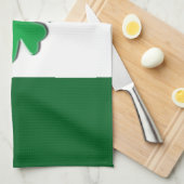 keukenhanddoeken voor Ierse vlag (Quarter Fold)