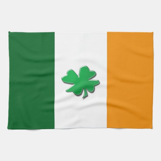 keukenhanddoeken voor Ierse vlag (Horizontaal)