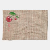 Keukenhanddoeken voor kersen (Horizontaal)