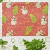 Keukenhanddoeken voor kerst (Gevouwen)