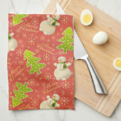 Keukenhanddoeken voor kerst (Quarter Fold)