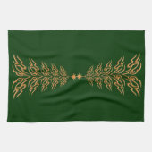 Keukenhanddoeken voor kerstbomen (Horizontaal)