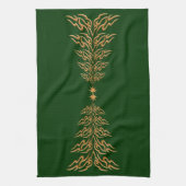 Keukenhanddoeken voor kerstbomen (Verticaal)