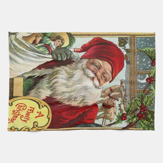 Keukenhanddoeken voor kerstfeestdagen (Horizontaal)