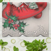 Keukenhanddoeken voor kerstfeestdagen (Gevouwen)