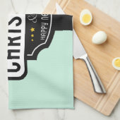 Keukenhanddoeken voor kerstkeuken (Quarter Fold)