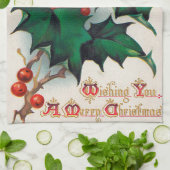 Keukenhanddoeken voor kerstvakantie (Gevouwen)