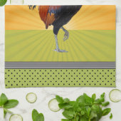 Keukenhanddoeken voor kleurrijk draagrooster (Gevouwen)