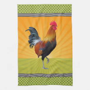 Keukenhanddoeken voor kleurrijk draagrooster