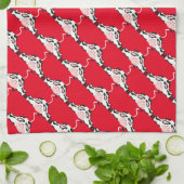 Keukenhanddoeken voor Koe in het land (Gevouwen)