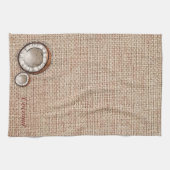 Keukenhanddoeken voor kokosnoot Burlap (Horizontaal)