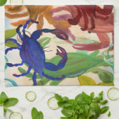 Keukenhanddoeken voor krabbenpartijen (Gevouwen)