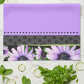 keukenhanddoeken voor lavendel en kant (Gevouwen)