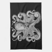 Keukenhanddoeken voor onautisch zee Octopus-decor (Verticaal)