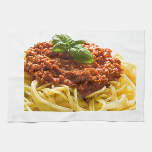 keukenhanddoeken voor ontwerpen van "Spaghetti Bol (Horizontaal)
