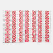 Keukenhanddoeken voor rood en wit ontwerp (Horizontaal)