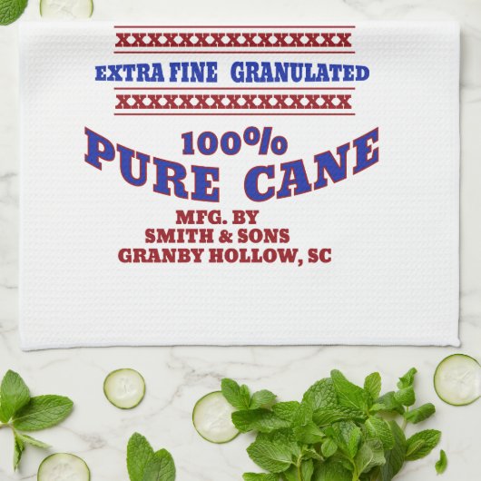 Keukenhanddoeken voor Suikertas (Gevouwen)