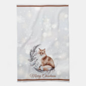 keukenhanddoeken voor waterverf- en wintervakantie (Verticaal)