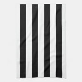 keukenhanddoeken voor zwarte en witte strippen (Verticaal)