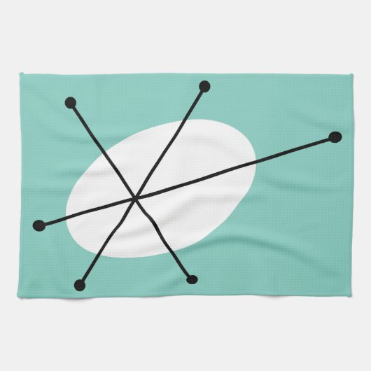keukenhanddoekje van Dazzle Blue Theedoek (Horizontaal)