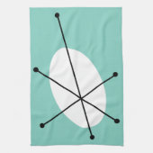 keukenhanddoekje van Dazzle Blue Theedoek (Verticaal)