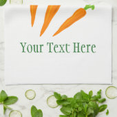 Keukenhanddoekje voor groente- en wortelkeuken theedoek (Gevouwen)