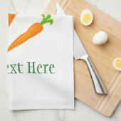 Keukenhanddoekje voor groente- en wortelkeuken theedoek (Quarter Fold)