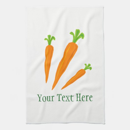 Keukenhanddoekje voor groente- en wortelkeuken theedoek (Verticaal)