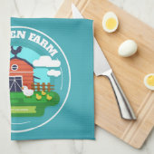 Keukenhanddoekjes-Boerderij Theedoek (Quarter Fold)