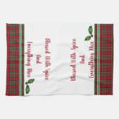 Keukenhanddoekloos met specerijen en alles theedoek (Horizontaal)