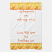 Keukenhanddoekloos met specerijen en alles theedoek (Verticaal)