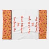 Keukenhanddoekloos met specerijen en alles theedoek (Horizontaal)