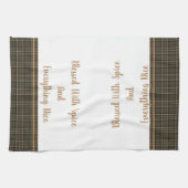 Keukenhanddoekloos met specerijen en alles theedoek (Horizontaal)