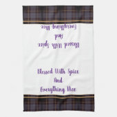 Keukenhanddoekloos met specerijen en alles theedoek (Verticaal)