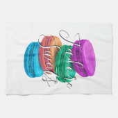 Keukenhanddoekontwerp voor Franse makelaars Theedoek (Horizontaal)