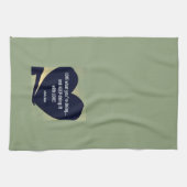 KEUKENHANDOEK LOVE (dat wat je doet) - Adiela Akoo Theedoek (Horizontaal)