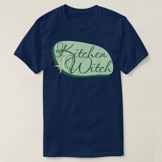 Keukenheks voor de kookheks met een retro t-shirt (Design voorkant)